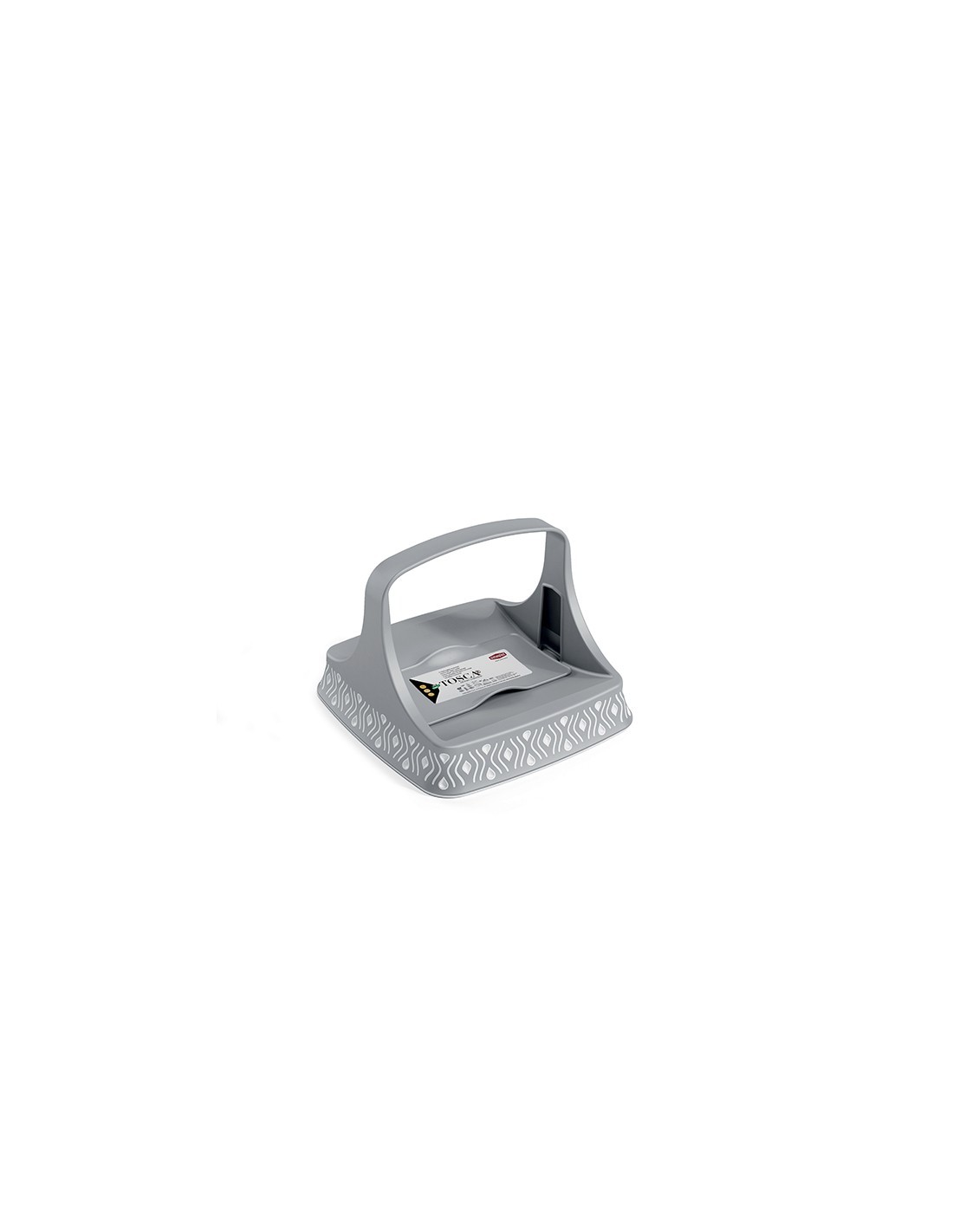 PORTATOVAGLIOLI 55802 TOSCA BIANCO/GRIGIO su TreG Ingrosso