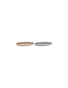 VASSOIO 75007 OVALE METALLO 41X22CM su TreG Ingrosso
