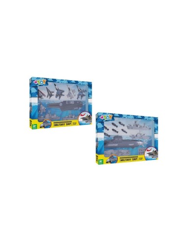 NAVE MILITARE 41061 CON SOTTOMARINO su TreG Ingrosso