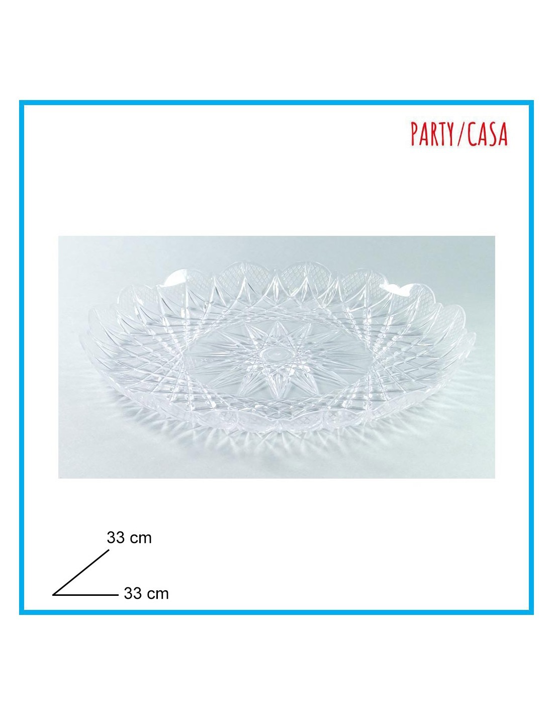 VASSOIO STELLA 1871 D33CM su TreG Ingrosso