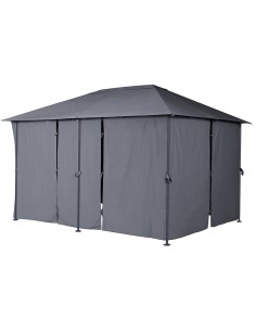 GAZEBO 123960 SANTORINI 4X3 ARDESIA su TreG Ingrosso 2