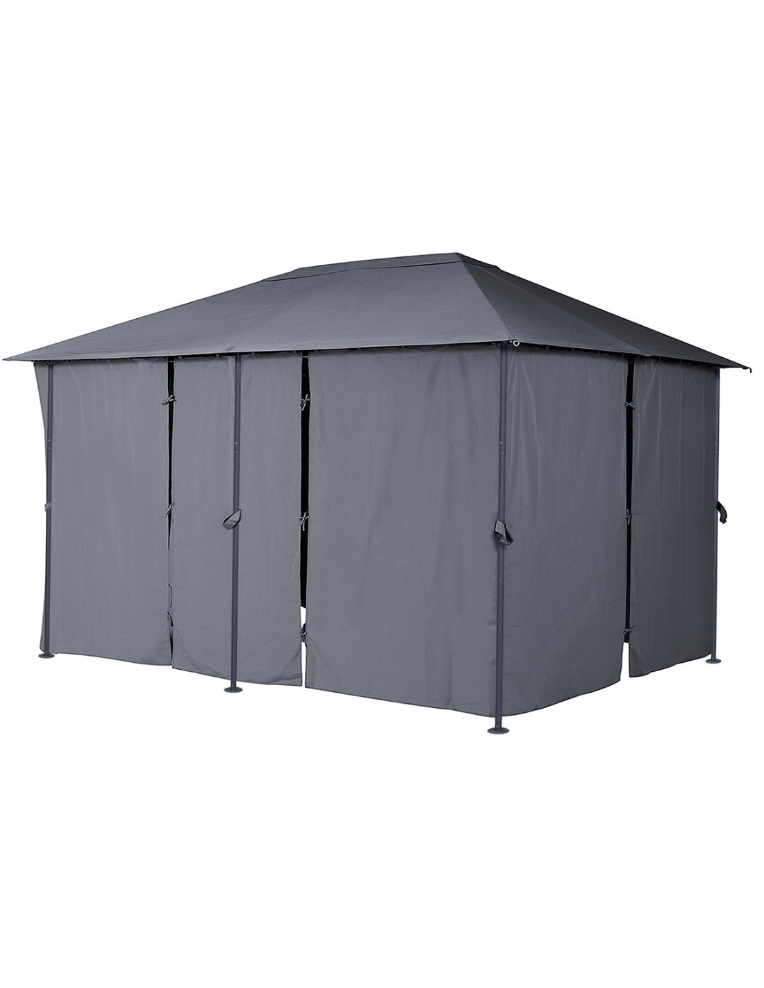 GAZEBO 123960 SANTORINI 4X3 ARDESIA su TreG Ingrosso