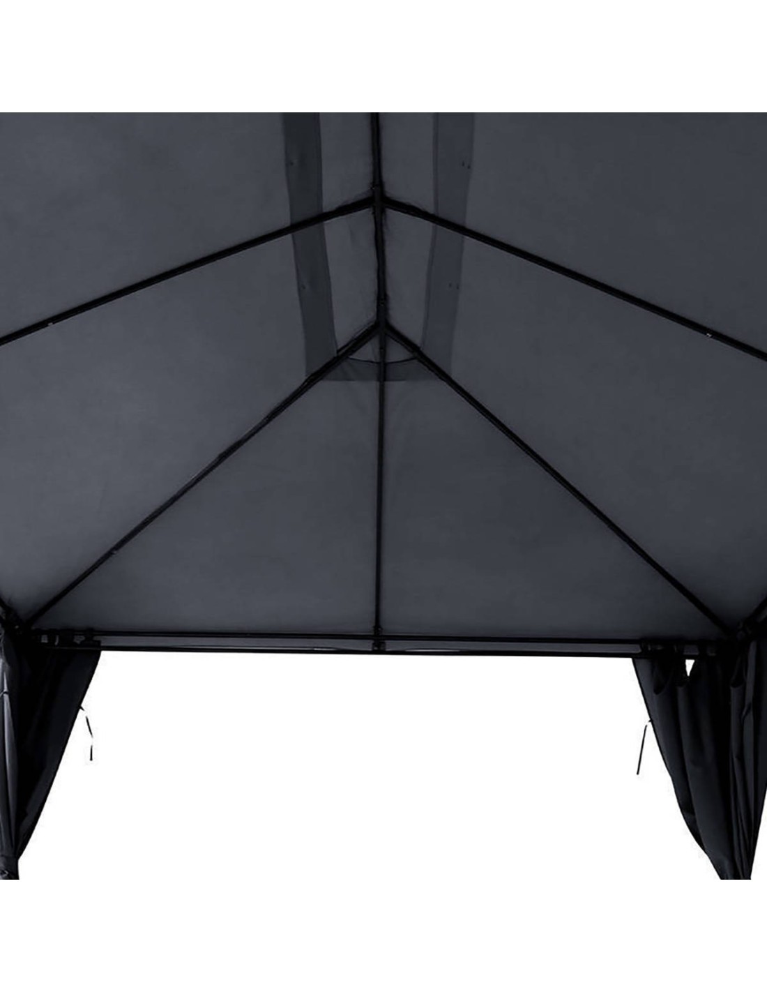 GAZEBO 123960 SANTORINI 4X3 ARDESIA su TreG Ingrosso