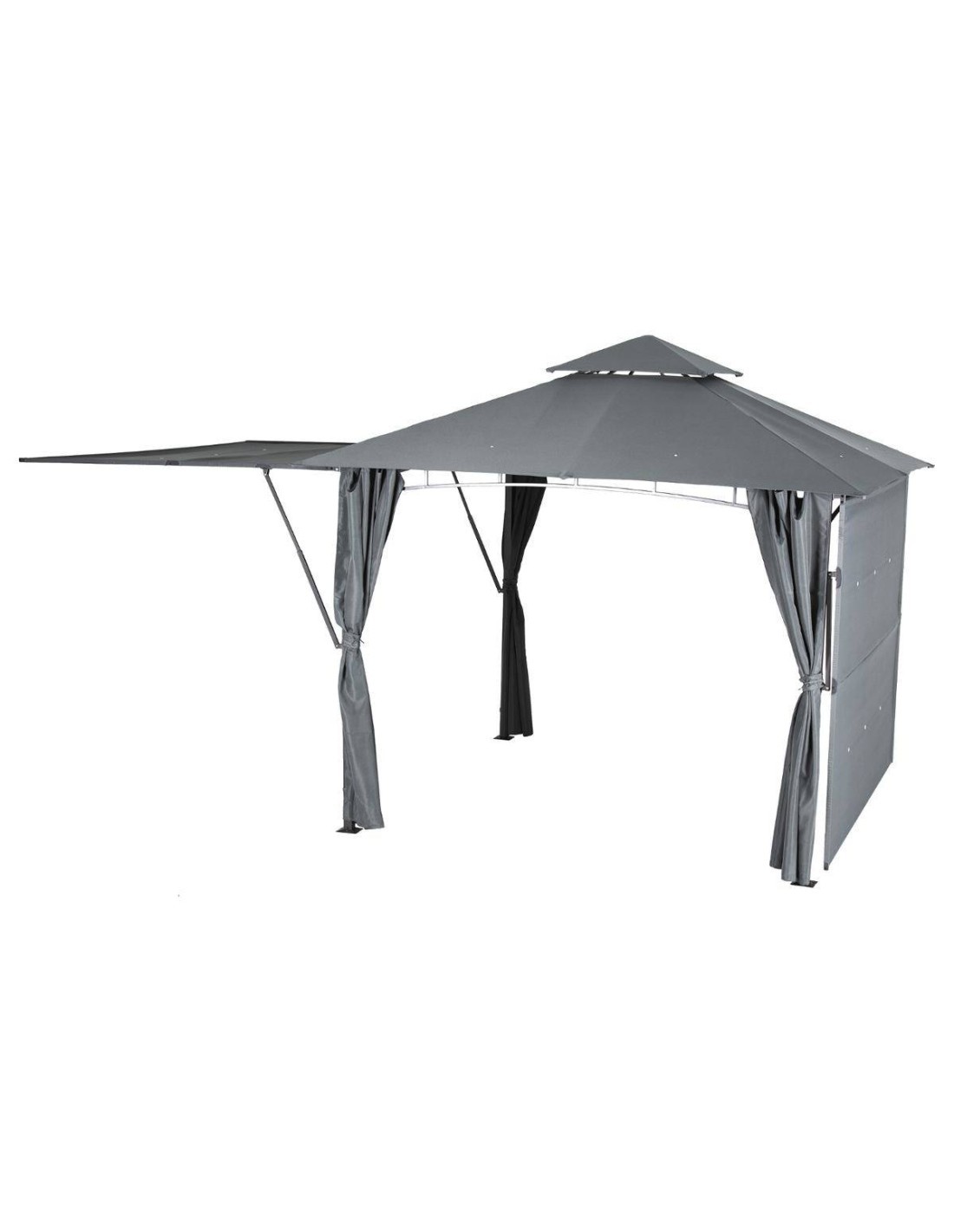 GAZEBO 149709 AMALYA 3X3 ARDESIA su TreG Ingrosso