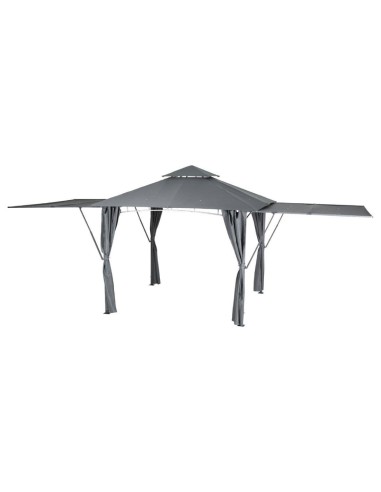 GAZEBO 149709 AMALYA 3X3 ARDESIA su TreG Ingrosso