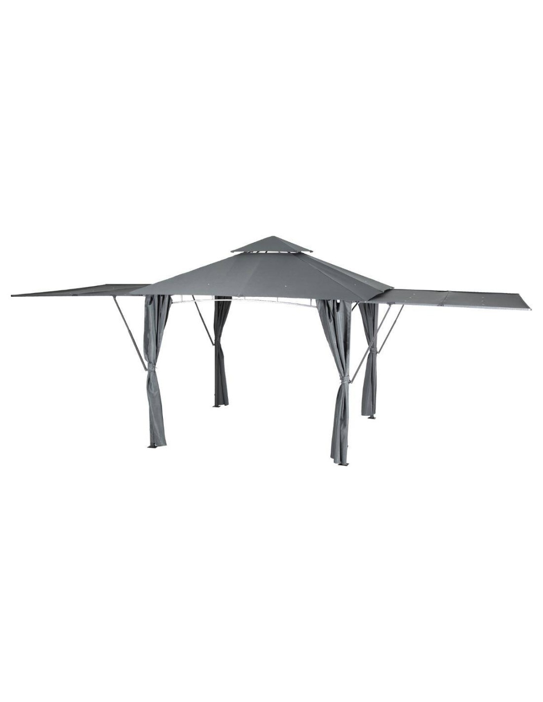 GAZEBO 149709 AMALYA 3X3 ARDESIA su TreG Ingrosso