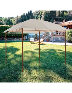 GAZEBO 171405 SAWARA 3X3 ECRU' su TreG Ingrosso 2