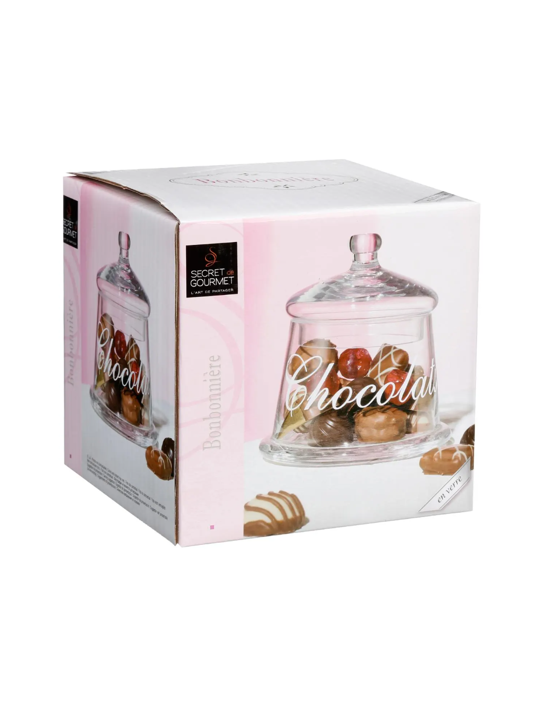 PORTADOLCI 115630 VETRO CON COPERCHIO 12,8CM su TreG Ingrosso