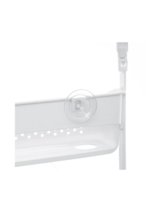 MENSOLA 160922A DOCCIA 2P FLESSIBILE BIANCA su TreG Ingrosso