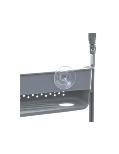MENSOLA 160922B DOCCIA 2P FLESSIBILE GRIGIO su TreG Ingrosso 2