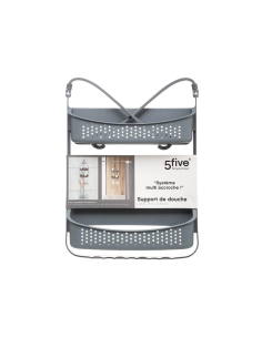 MENSOLA 160922B DOCCIA 2P FLESSIBILE GRIGIO su TreG Ingrosso