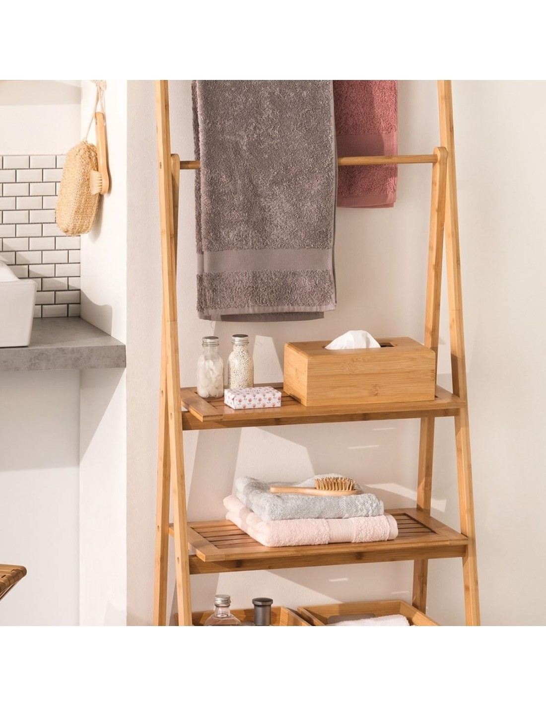 SCATOLA PORTASALVIETTE 161047 BAMBOO su TreG Ingrosso