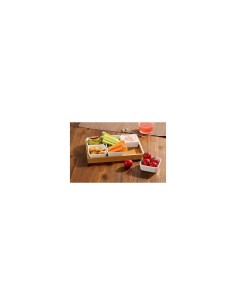 ANTIPASTIERA 173778 6P BAMBOO su TreG Ingrosso
