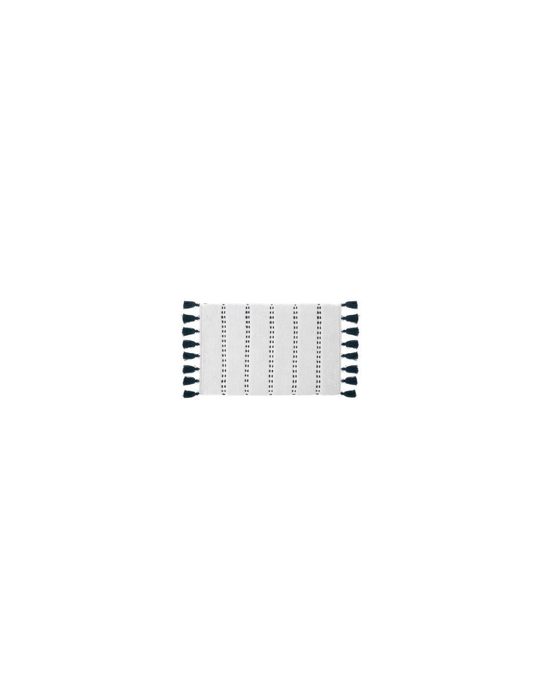TAPPETO POMPOM PETROLIO 50X75CM 174631D su TreG Ingrosso