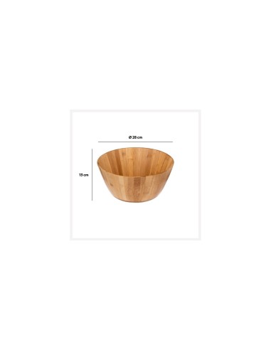 INSALATIERA 179734 BAMBOO 28CM su TreG Ingrosso