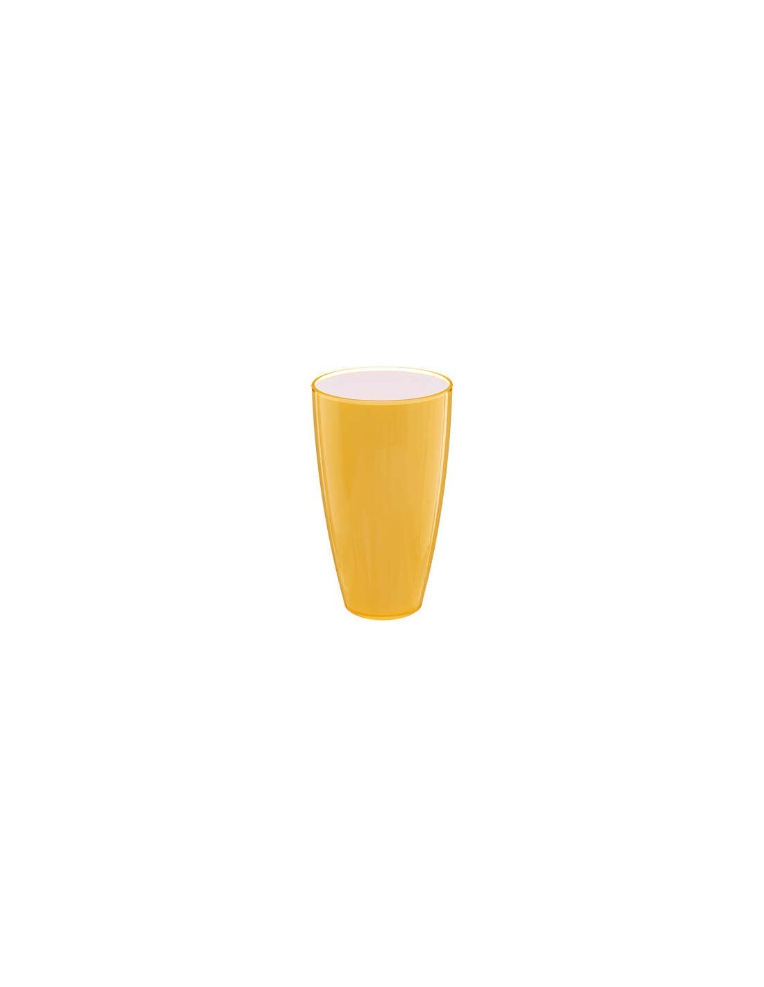 BICCHIERE 179790G PLASTICA MOSTARDA su TreG Ingrosso