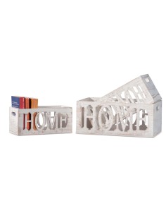 CASSETTA 57637 1 MIS HOME LEGNO 32X16X14CM su TreG Ingrosso