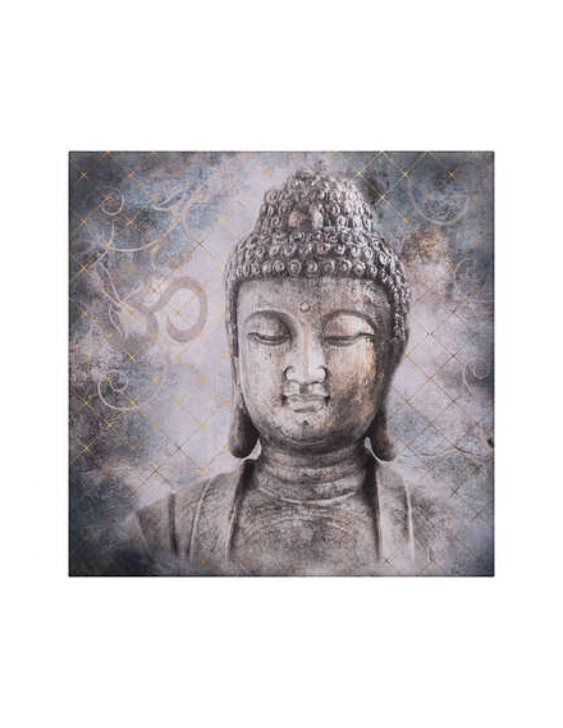 TELA 166902 BUDDHA 38X38CM su TreG Ingrosso