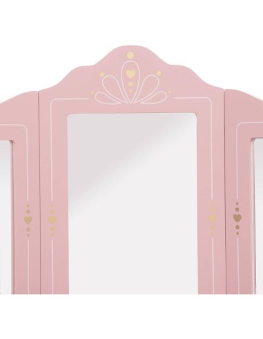 SPECCHIERA 174254 SISSI 60X29X99CM CON SGABELLO su TreG Ingrosso