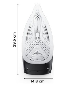 FERRO DW5310 VAPORE 2700W INOX     NERO/BLU MICROSTEAM ROWENTA su T... 2