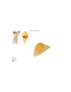CONF 4 CONI 18624 17CM PER STUZZICHINI su TreG Ingrosso