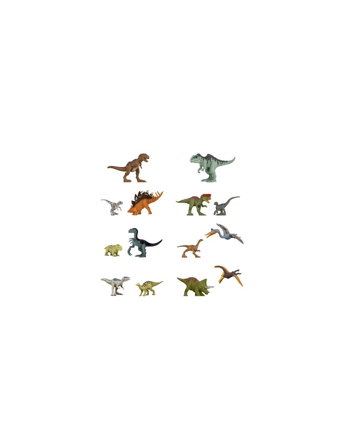 JURASSIC WORLD GWP38 MINIDINOSAURI ASSORTITI su TreG Ingrosso