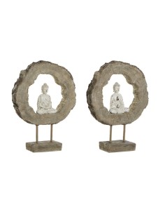 FIGURA BUDDHA FD189927 RESINA 20X6X26 ASSORTITO su TreG Ingrosso