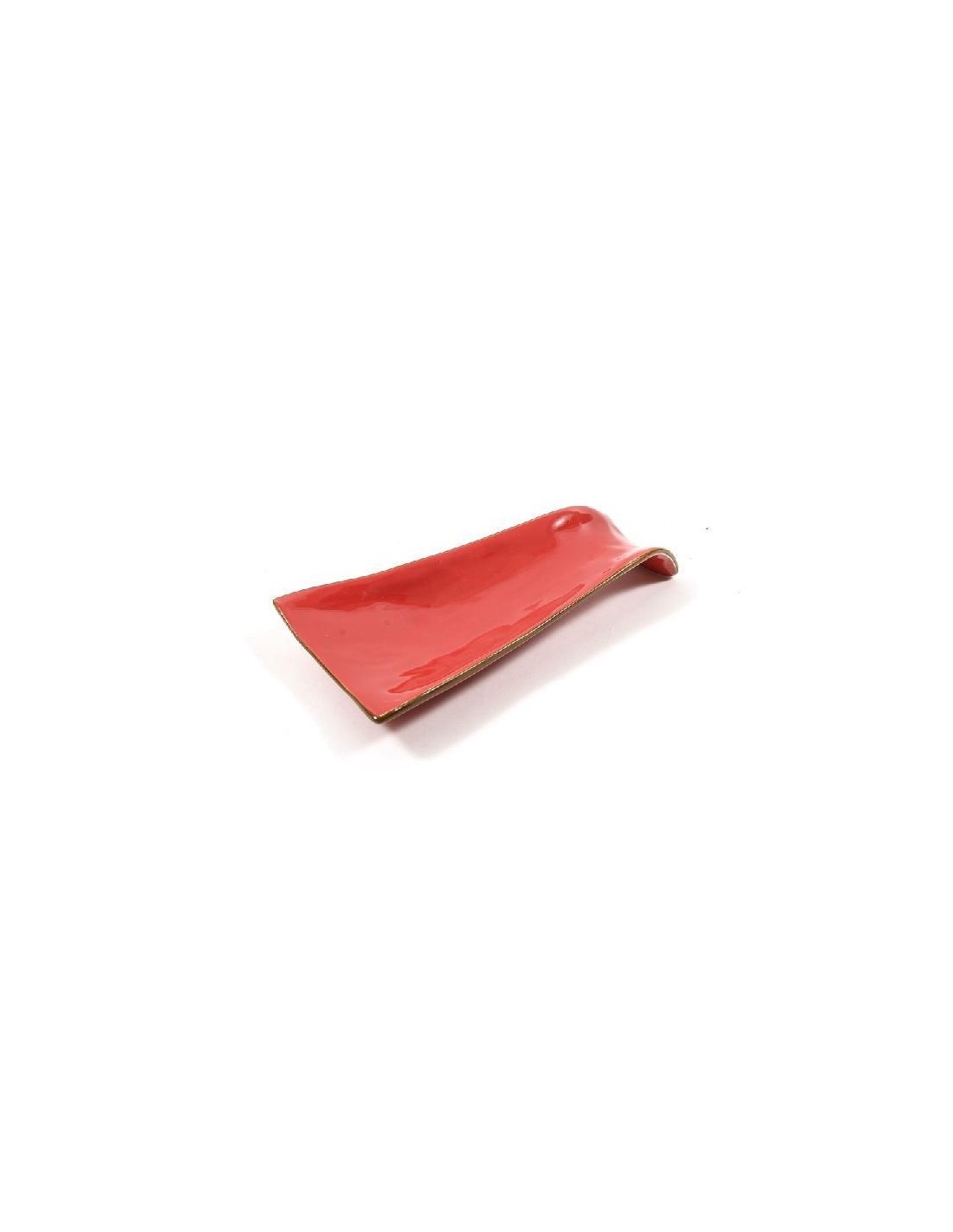 POGGIAMESTOLO 18222 CERAMICA ROSSO 23,5X11X3,5CM su TreG Ingrosso