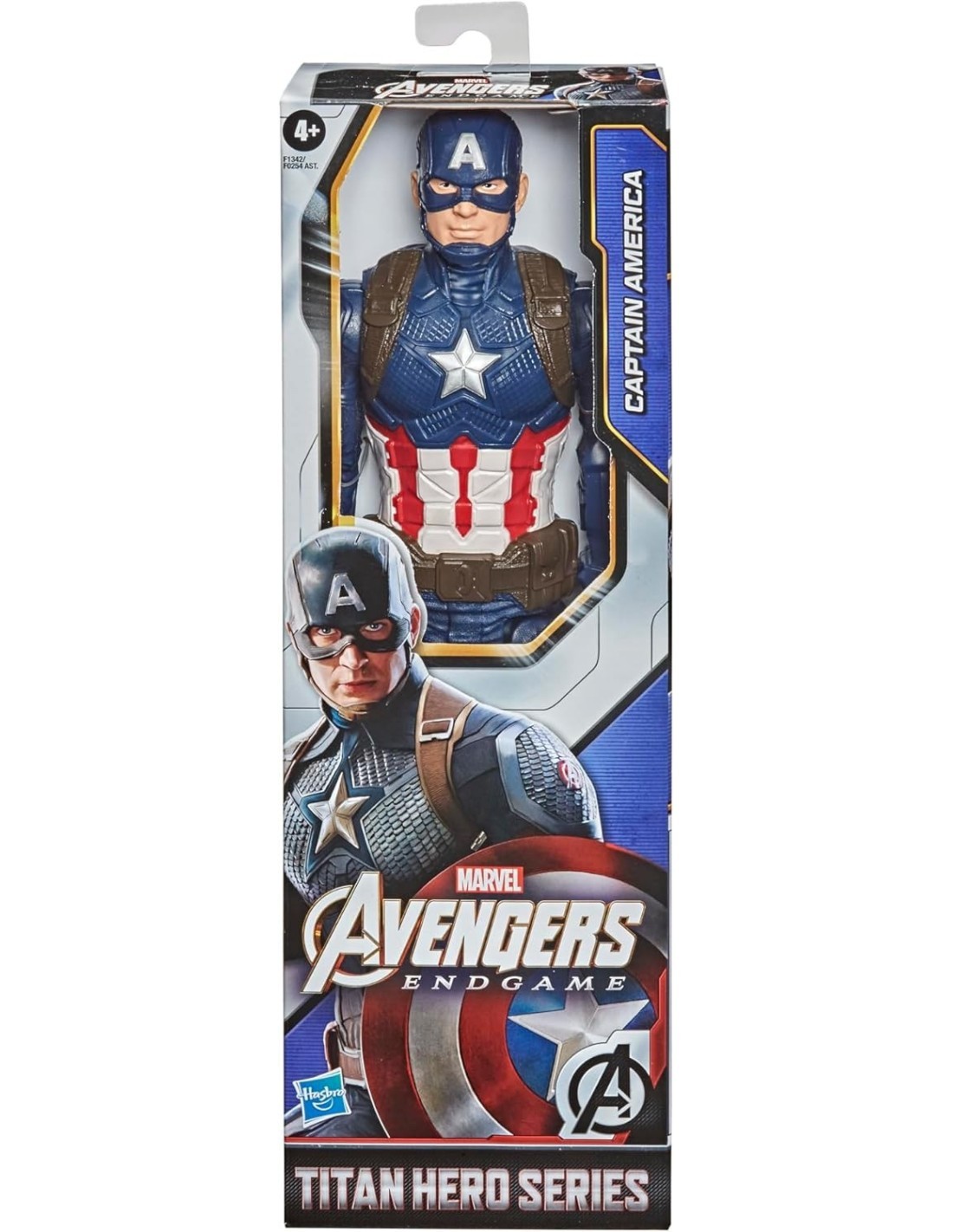 AVENGERS F1342 CAPITAN AMERICA TITAN HERO su TreG Ingrosso