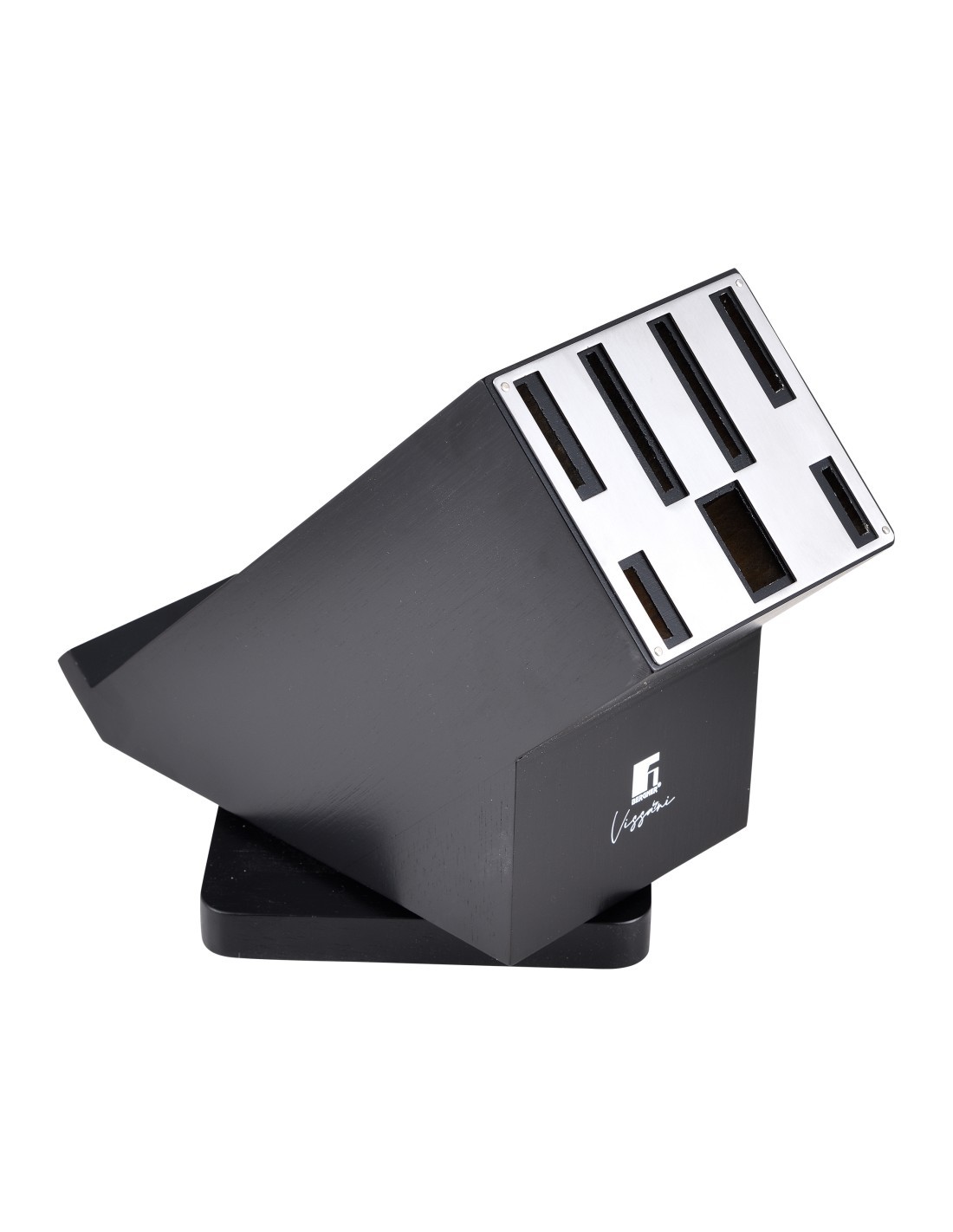 CEPPO COLTELLI GIREVOLE 14,6X26X22,1CM LEGNO su TreG Ingrosso