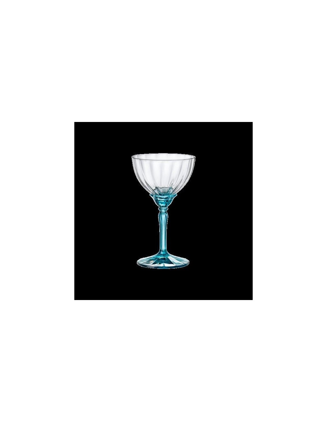 FLORIAN CONF 6 CALICI CHAMPAGNE LUCENT BLUE 24CL su TreG Ingrosso