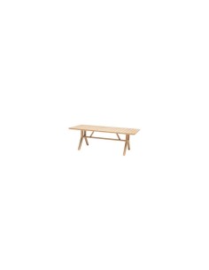TAVOLO 171145 PAPUASIA 220X100X75CM LEGNO su TreG Ingrosso