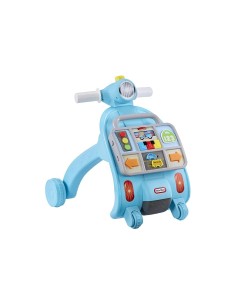 Little Tikes Learn & Play Girello, Effetti Sonori, Pannello Attività Staccabile, Tema Guida, Batterie Incluse, Età: 9-36 Mesi