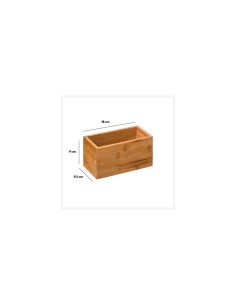 PORTAUTENSILI 150732 BAMBOO 18X9X9CM su TreG Ingrosso