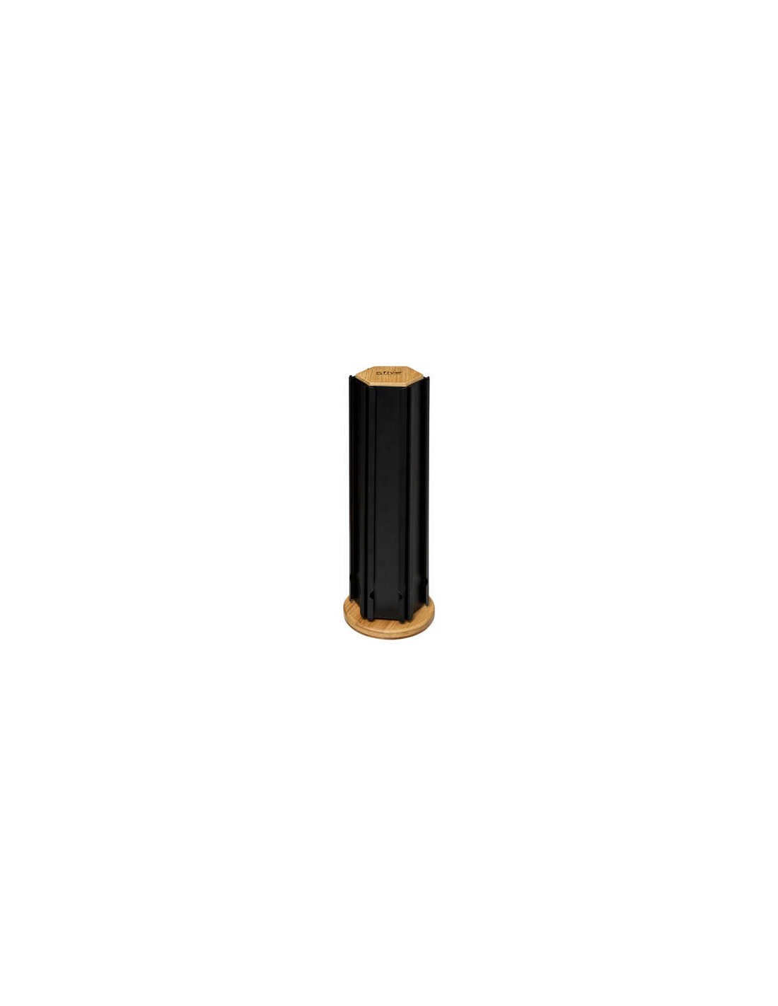PORTACAPSULE 179671 BAMBOO/METALLO 35CM NERO su TreG Ingrosso