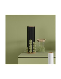 PORTACAPSULE 179671 BAMBOO/METALLO 35CM NERO su TreG Ingrosso
