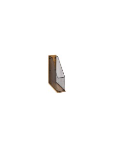 PORTARIVISTE 181245 METALLO/BAMBOO 9X27X33CM su TreG Ingrosso