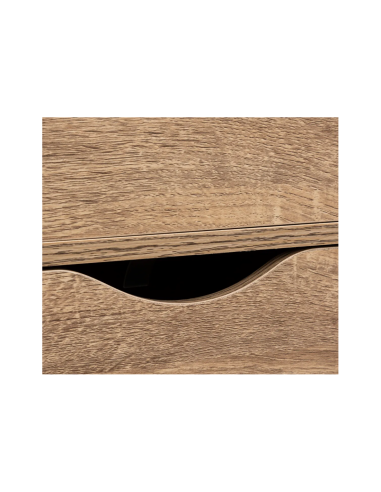 CASSETTIERA 181284 3 CASSETTI MDF 33X29X80CM NATURALE su TreG Ingrosso