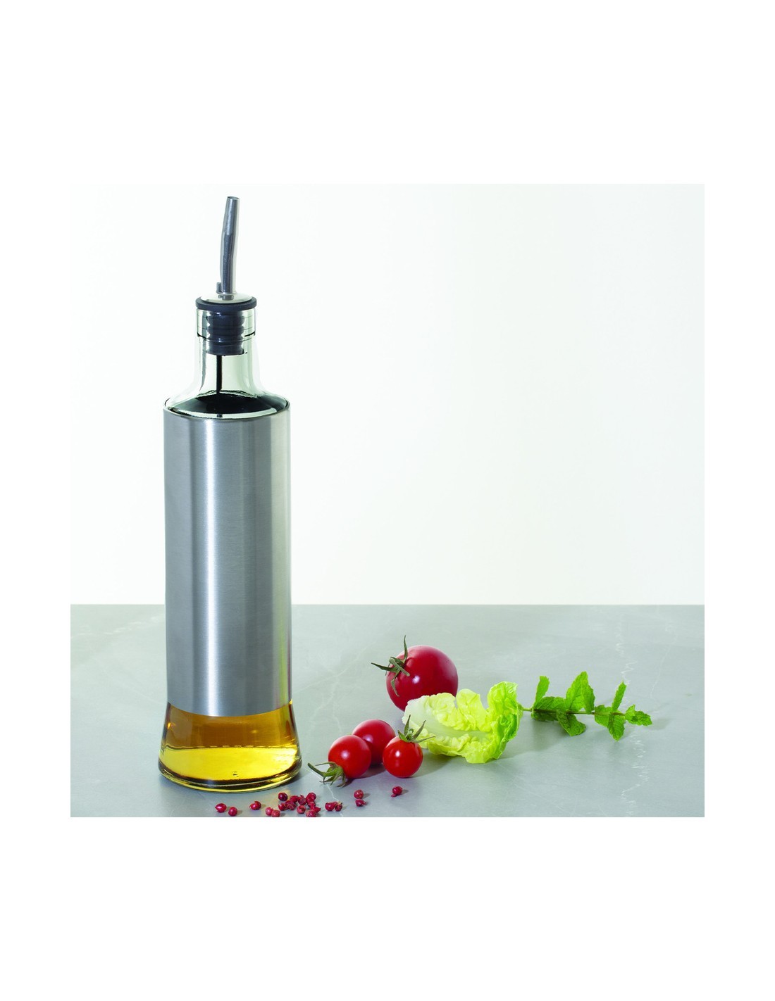 DOSATORE OLIO 181822 VETRO/ACCIAIO 0,5LT su TreG Ingrosso