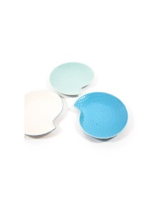 PIATTO CONCHIGLIA 01938 CERAMICA 26X24CM COLORI ASSORTITI su TreG I...