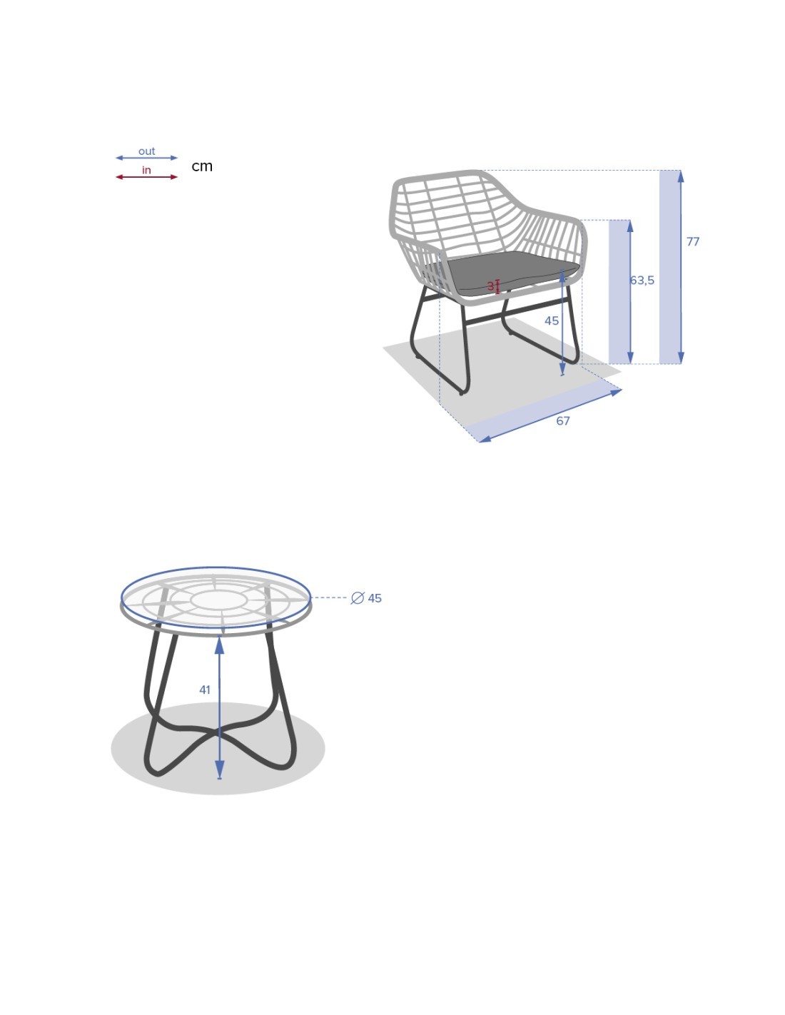 SALOTTO 165577 LAMBADA 2 POSTI BEIGE su TreG Ingrosso