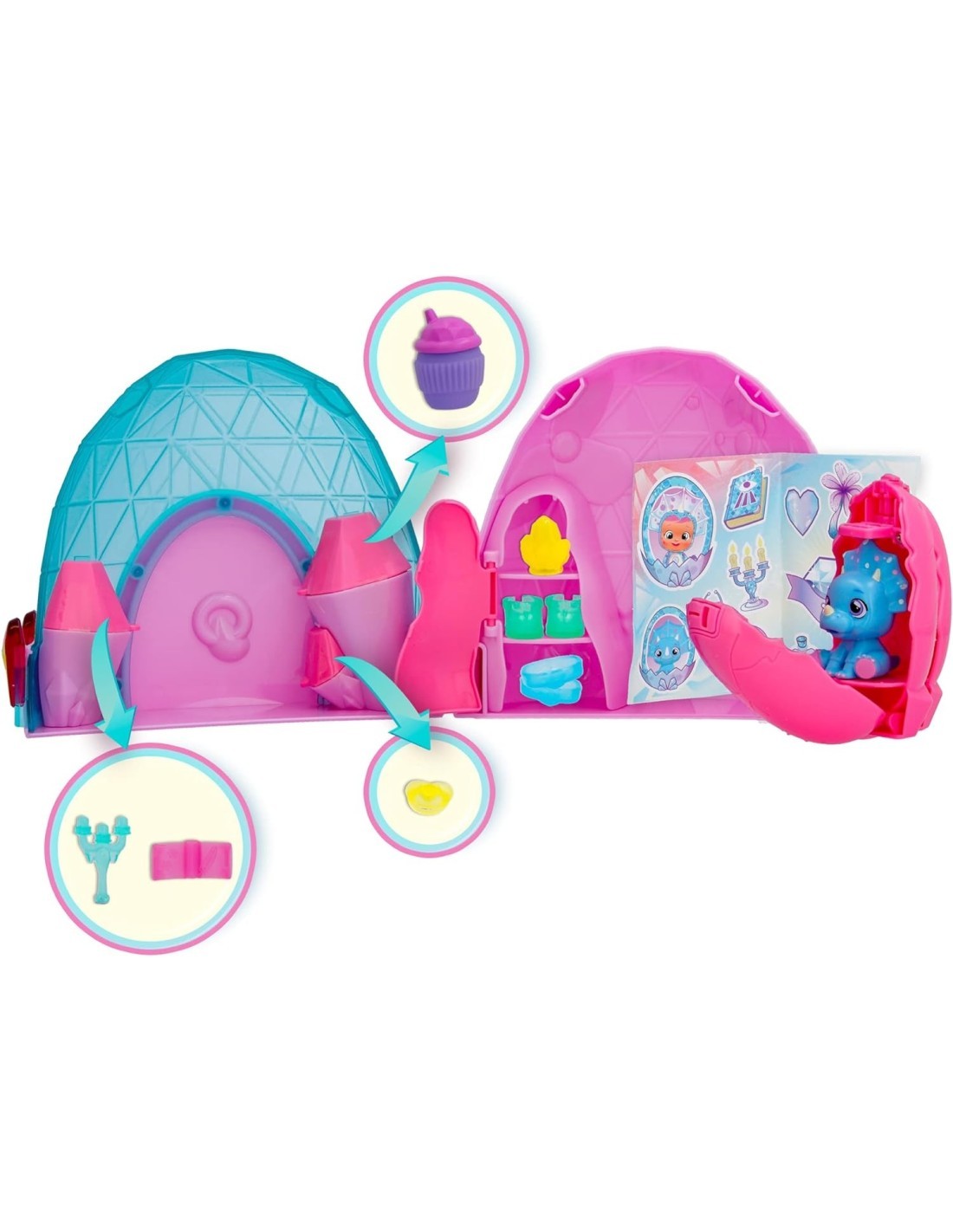 CRY BABIES 89075 ICY WORLD DINOS su TreG Ingrosso