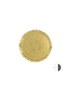 SOTTOPIATTO ORO D33CM PVC su TreG Ingrosso