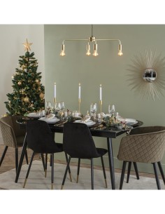 POLTRONA 157153D MARLO VELLUTO KAKI su TreG Ingrosso