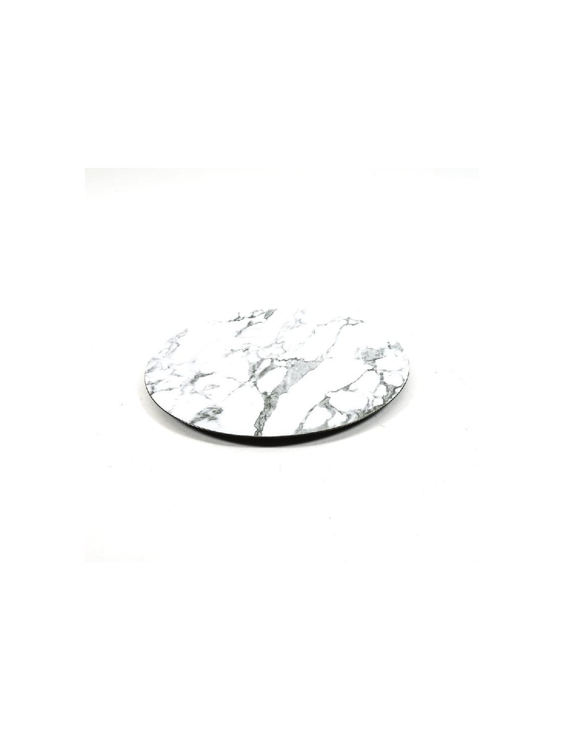 SOTTOPIATTO MARBLE D33CM EFFETTO MARMO su TreG Ingrosso