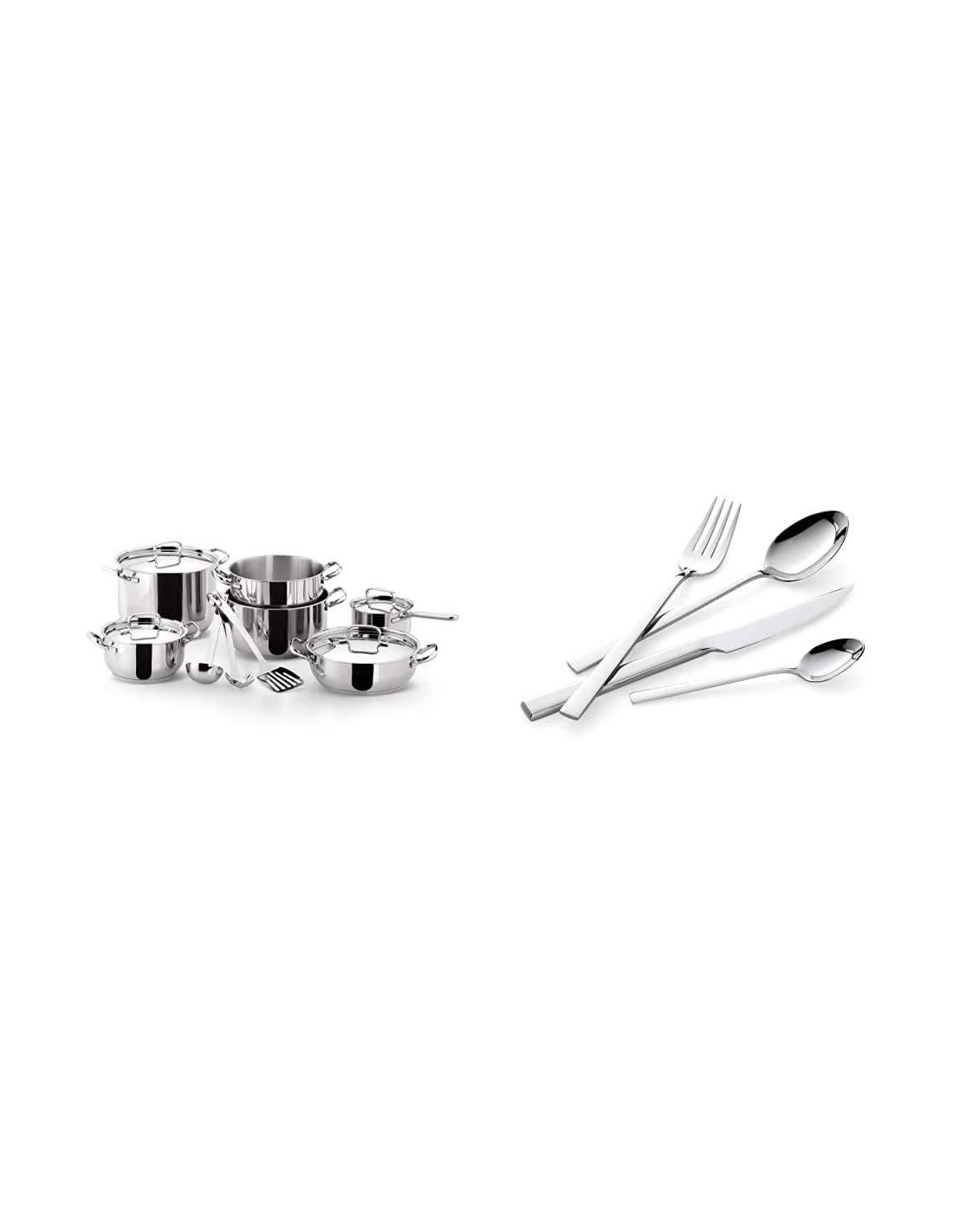 SFIZIOSA ACCIAIO SET 13 PZ su TreG Ingrosso