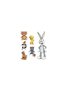 WARNER PLA19583 PELUCHE 22CM ASSORTITI su TreG Ingrosso