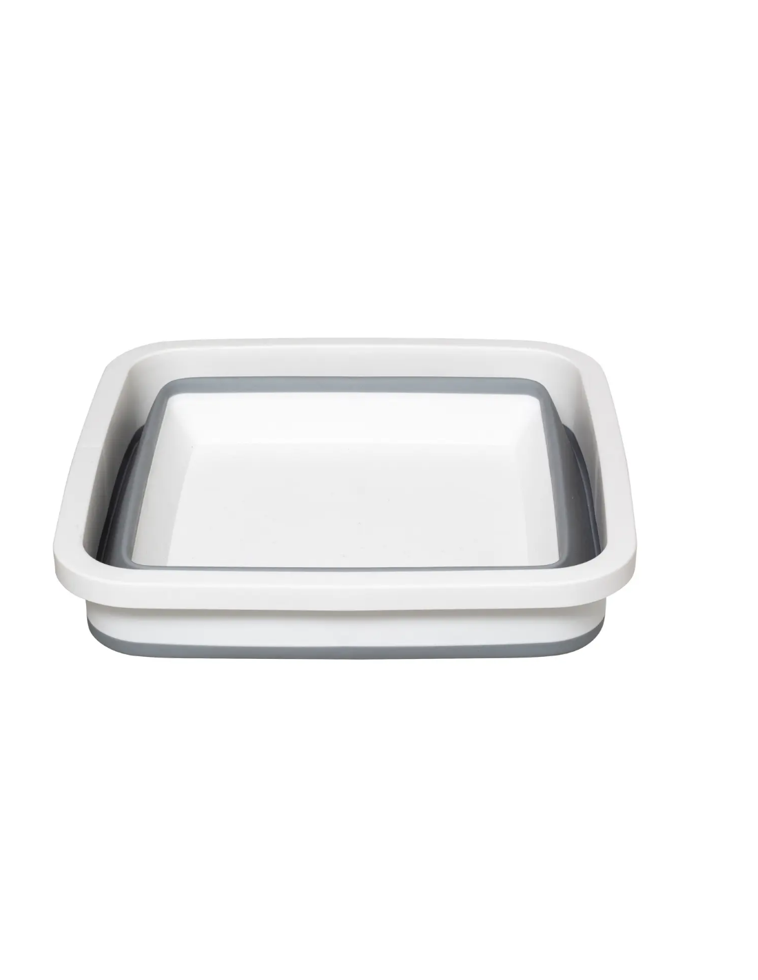 BACINELLA 164752 8LT RETRAIBILE BIANCO/GRIGIO su TreG Ingrosso