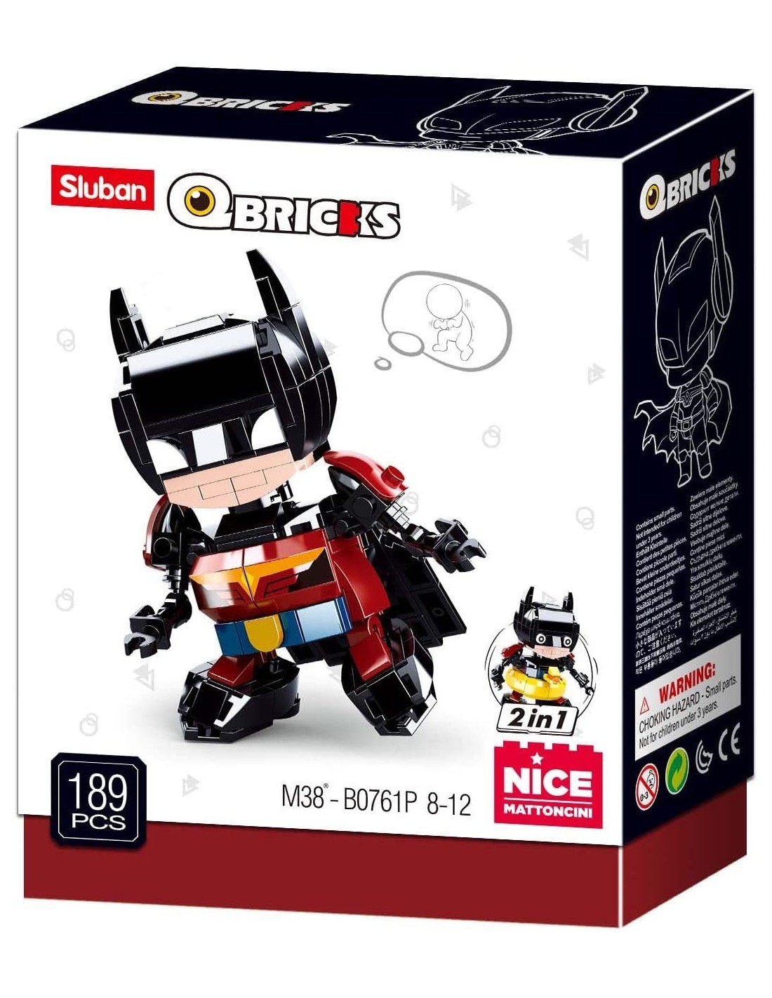 QBRICKS BAT 189PZ su TreG Ingrosso