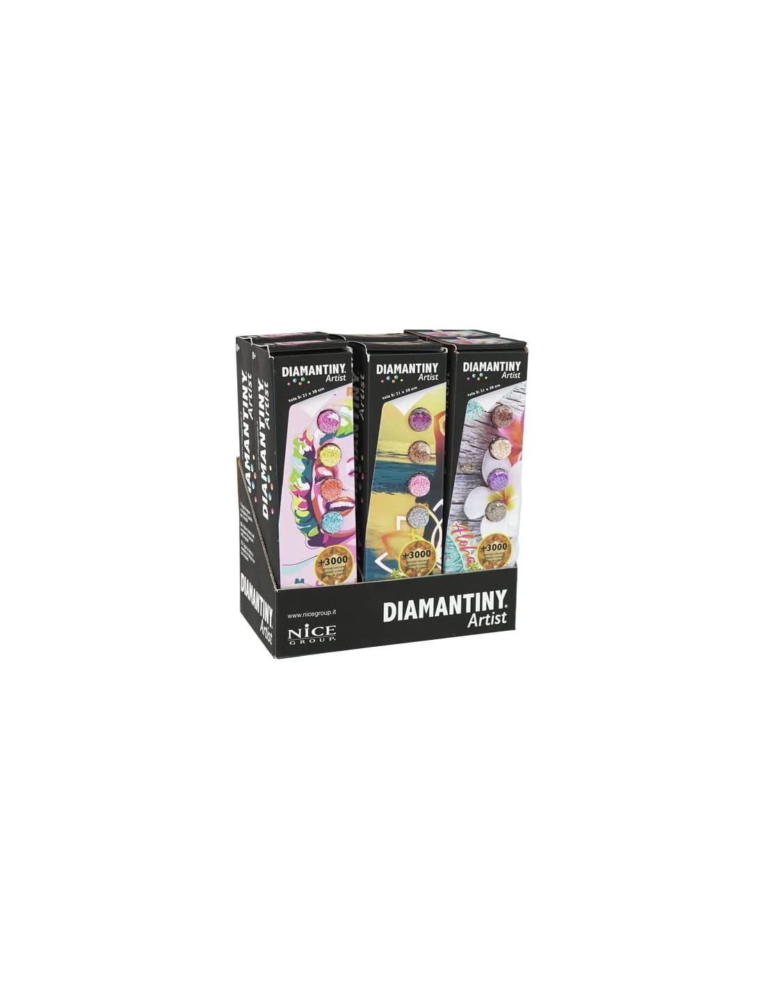 DIAMANTINY ARTIST 96500 MODELLI SMALL ASSORTITI su TreG Ingrosso